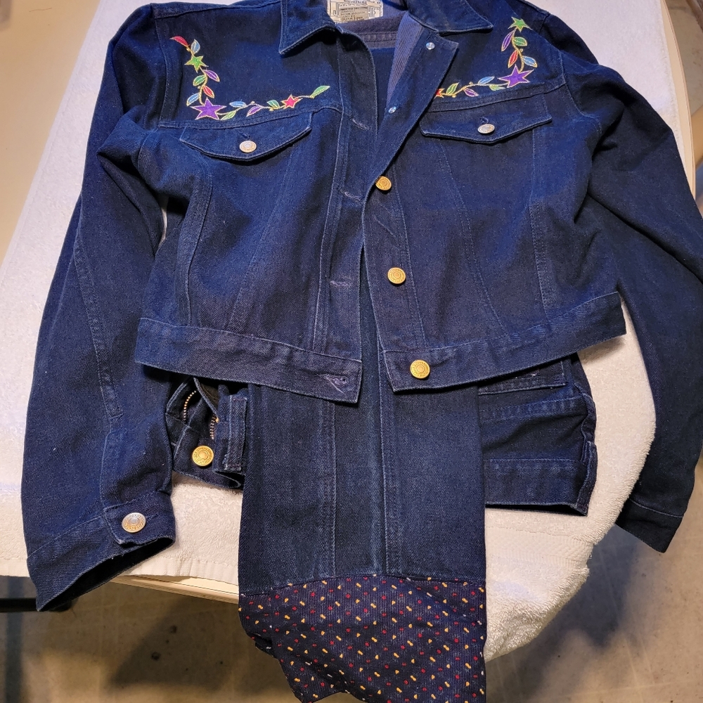 Vintage Jordache pantsuit for ladies.